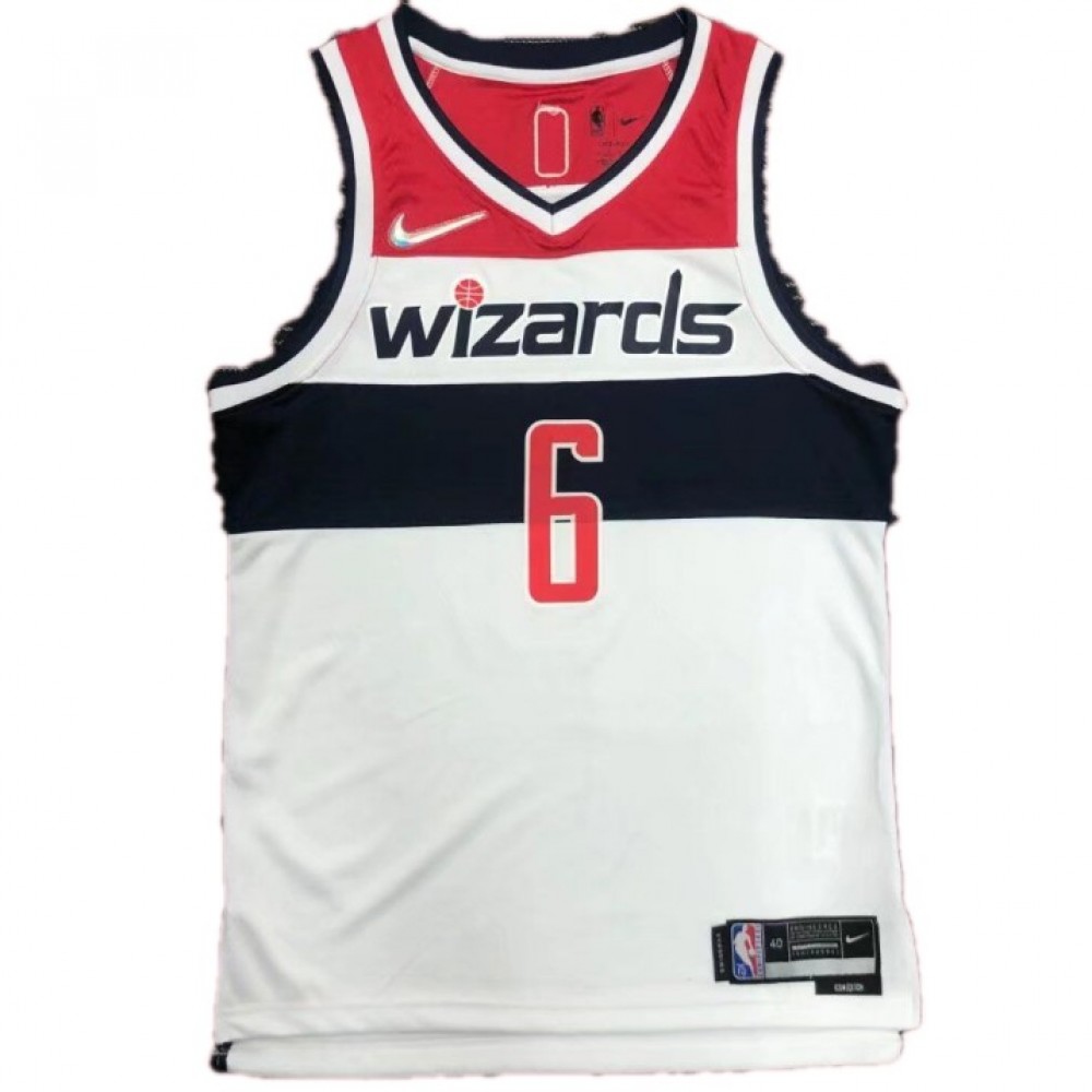 Men's Washington Wizards Harrell #6 White 21/22 Swingman NBA Jersey - Association Edition-Pro Kit Vault | Brand New 26/27 Sports Jerseys